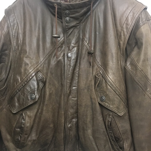 IT ALL MUST GO SALE! 👀⬇️Adventure Bound Originals Leather Coat SZ L - Picture 2 of 12